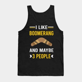 3 People Boomerang Tank Top